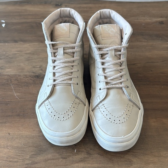 VANS Sk8 Hi Reissue Leather Whisper Pink | Women’s 7.5 Men’s 6 - Picture 2 of 10